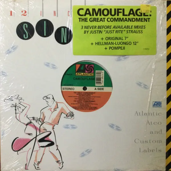 Camouflage - The Great Commandment (1988, LP) FLAC скачать торрент Camouflage - The Great Commandment (1988, LP) FLAC скачать торрент