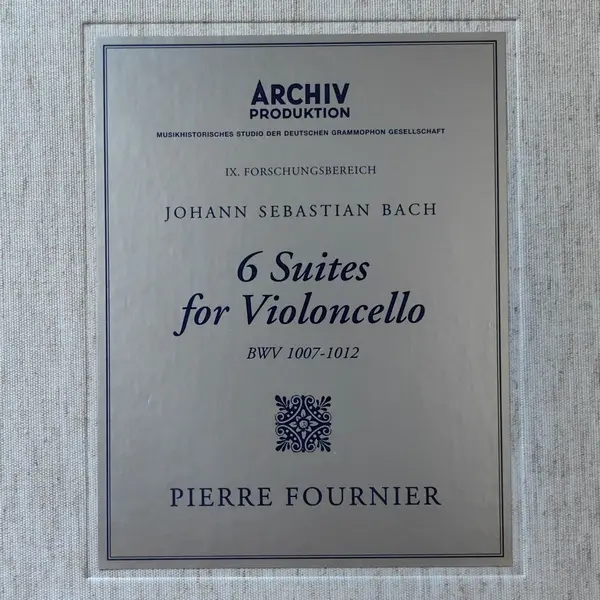 Johann Sebastian Bach - Six Suites for Violoncello BWV 1007-1012 - Pierre Fournier (2017, LP) FLAC скачать торрент Johann Sebastian Bach - Six Suites for Violoncello BWV 1007-1012 - Pierre Fournier (2017, LP) FLAC скачать торрент
