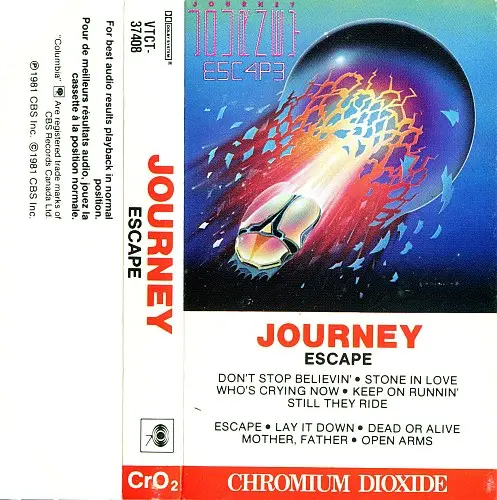 Journey - Escape (1981, MC) WavPack скачать торрент Journey - Escape (1981, MC) WavPack скачать торрент
