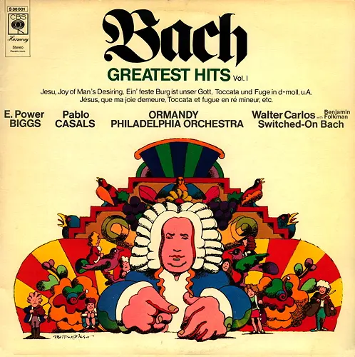 V/A - Bach - Greatest Hits - Vol. I (1971, LP) FLAC скачать торрент V/A - Bach - Greatest Hits - Vol. I (1971, LP) FLAC скачать торрент