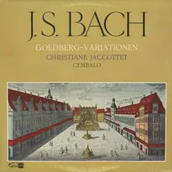 Johann Sebastian Bach - Goldberg Variations (Christiane Jaccottet, Harpsichord) 1966