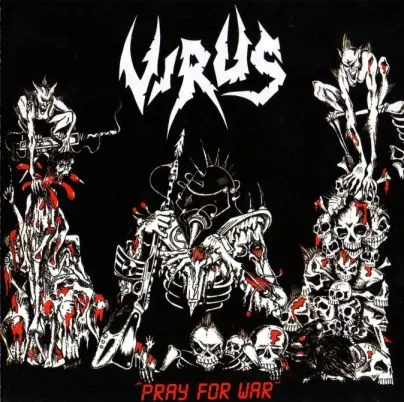 Virus - Pray For War (1987, LP) FLAC скачать торрент Virus - Pray For War (1987, LP) FLAC скачать торрент