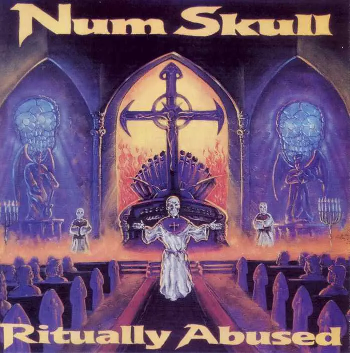 Num Skull - Ritually Abused (1988, MC) FLAC скачать торрент