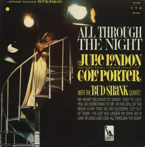 Julie London With The Bud Shank Quintet - All Through The Night (Reissue) (1966/1985, LP) FLAC скачать торрент Julie London With The Bud Shank Quintet - All Through The Night (Reissue) (1966/1985, LP) FLAC скачать торрент