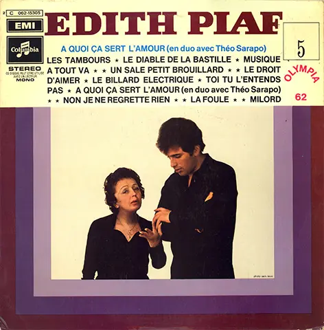 Edith Piaf - Olympia 62 Vol.5 1962