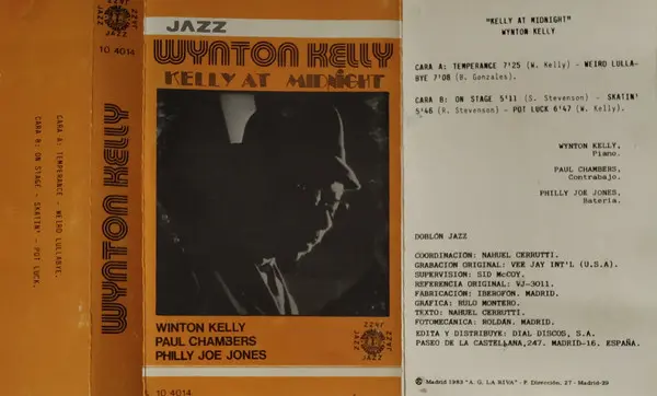 Wynton Kelly ‎– Kelly At Midnite 1981