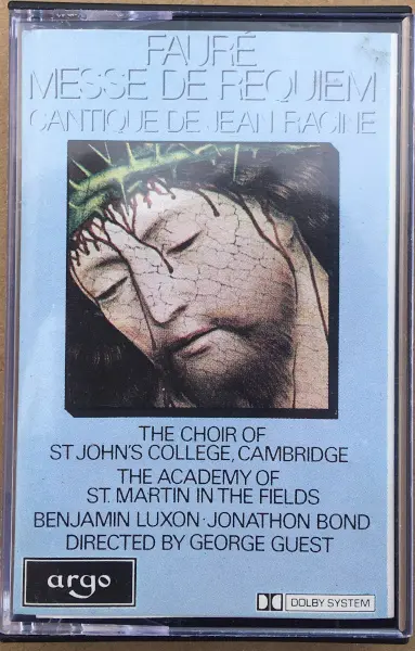 Форе, Габриель - Messe De Requiem Op.48 - Cantique De Jean Racine Op.11 (The Choir Of St. Johns College, Cambridge, The Academy Of St. Martin In The Fields, Benjamin Luxon, Jonathan Bond, George Guest) (1976, MC) ALAC скачать торрент Форе, Габриель - Messe De Requiem Op.48 - Cantique De Jean Racine Op.11 (The Choir Of St. Johns College, Cambridge, The Academy Of St. Martin In The Fields, Benjamin Luxon, Jonathan Bond, George Guest) (1976, MC) ALAC скачать торрент