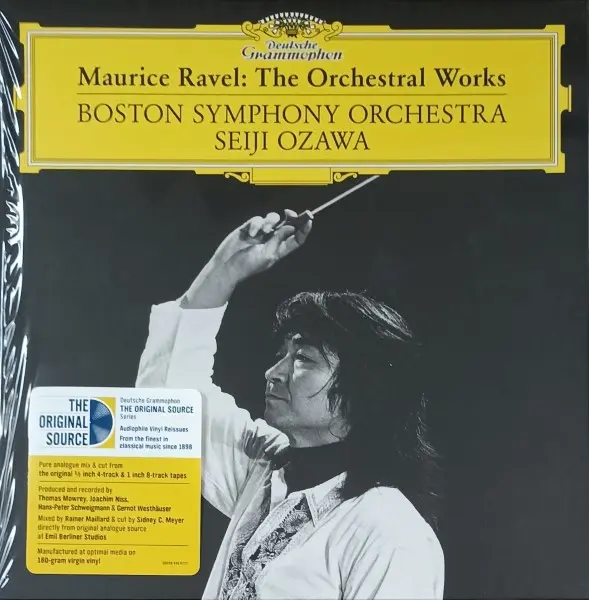 Boston Symphony Orchestra, Seiji Ozawa - Maurice Ravel - The Orchestral Works (1975, 2025, LP) DSD 256 скачать торрент Boston Symphony Orchestra, Seiji Ozawa - Maurice Ravel - The Orchestral Works (1975, 2025, LP) DSD 256 скачать торрент