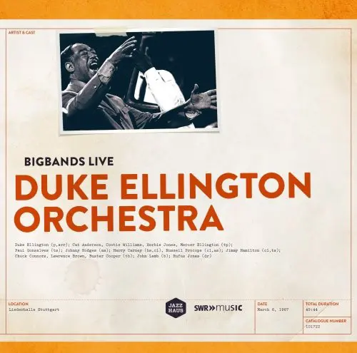 Duke Ellington Orchestra - Liederhalle Stuttgart March 6, 1967 (2013, LP) DSD 256 скачать торрент Duke Ellington Orchestra - Liederhalle Stuttgart March 6, 1967 (2013, LP) DSD 256 скачать торрент