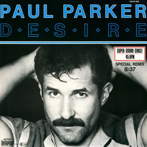Paul Parker - Desire (12'' Maxi-Single) 1984