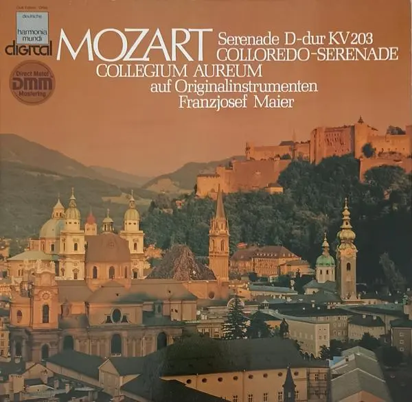 Collegium Aureum, Franzjosef Maier - W.A. Mozart - Serenade D-Dur KV 203 Colloredo-Serenade • Marcia KV 237 (1983, LP) DSD 256 скачать торрент Collegium Aureum, Franzjosef Maier - W.A. Mozart - Serenade D-Dur KV 203 Colloredo-Serenade • Marcia KV 237 (1983, LP) DSD 256 скачать торрент
