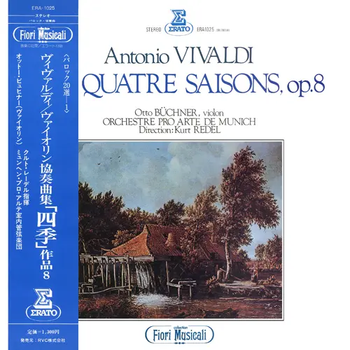 Antonio Vivaldi - Les Quatre Saisons, Op.8 (Orchestre pro Arte de Munich, Kurt Redel ) (Japanese edition) (1965/1973, LP) FLAC скачать торрент Antonio Vivaldi - Les Quatre Saisons, Op.8 (Orchestre pro Arte de Munich, Kurt Redel ) (Japanese edition) (1965/1973, LP) FLAC скачать торрент