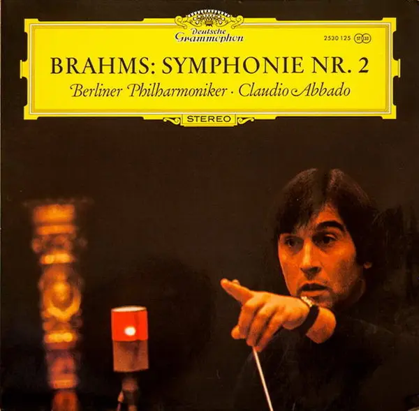 Berliner Philharmoniker, Claudio Abbado 'Johannes Brahms - Symphonie Nr. 2' 1971