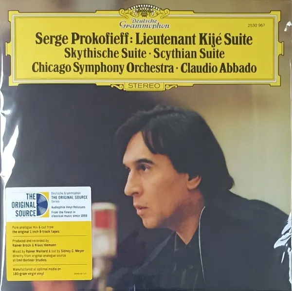 Chicago Symphony Orchestra, Claudio Abbado - Serge Prokofieff - Lieutenant Kije Suite ∙ Scythian Suite' (Reissue) (1978/2025, LP) DSD 256 скачать торрент Chicago Symphony Orchestra, Claudio Abbado - Serge Prokofieff - Lieutenant Kije Suite ∙ Scythian Suite' (Reissue) (1978/2025, LP) DSD 256 скачать торрент