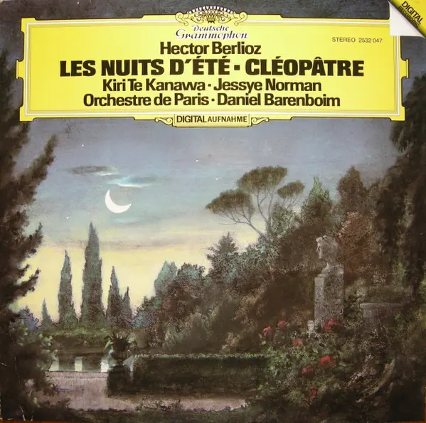 Kiri Te Kanawa, Jessye Norman, Orchestre De Paris, Daniel Barenboim - Hector Berlioz - Nuits D'été • La Mort De Cléopâtre (1982, LP) DSD 256 скачать торрент Kiri Te Kanawa, Jessye Norman, Orchestre De Paris, Daniel Barenboim - Hector Berlioz - Nuits D'été • La Mort De Cléopâtre (1982, LP) DSD 256 скачать торрент