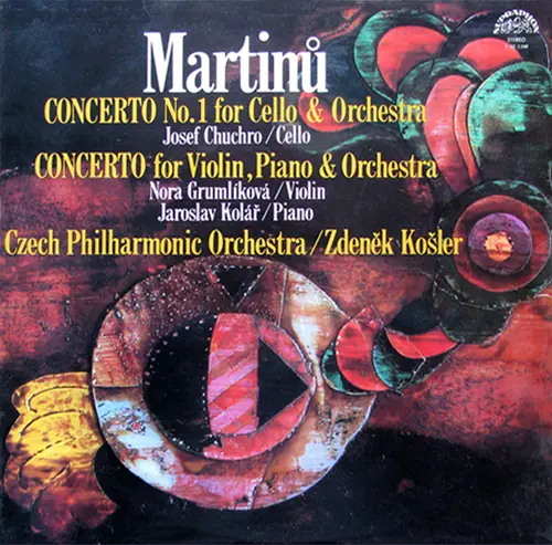 Bohuslav Martinů - Concerto No. 1 for cello & orchestra, Concerto for violin, piano & orchestra (1973, LP) FLAC скачать торрент Bohuslav Martinů - Concerto No. 1 for cello & orchestra, Concerto for violin, piano & orchestra (1973, LP) FLAC скачать торрент