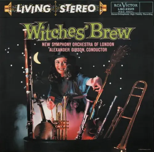 The New Symphony Orchestra Of London • Alexander Gibson, Conductor - Witches' Brew (1958/1994, LP) FLAC скачать торрент The New Symphony Orchestra Of London • Alexander Gibson, Conductor - Witches' Brew (1958/1994, LP) FLAC скачать торрент
