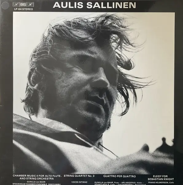 Aulis Sallinen - Chamber Music II For Alto Flute And String Orchestra / String Quartet No. 3 / Quattro Per Quattro / Elegy For Sebastian Knight (1976, LP) DSF скачать торрент Aulis Sallinen - Chamber Music II For Alto Flute And String Orchestra / String Quartet No. 3 / Quattro Per Quattro / Elegy For Sebastian Knight (1976, LP) DSF скачать торрент
