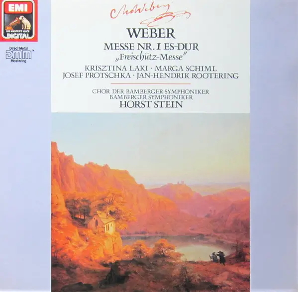 Bamberger Symphoniker, Horst Stein 'Carl Maria von Weber - Messe Nr.1 Es-Dur - Freischütz-Messe (1986, LP) DSD 256 скачать торрент Bamberger Symphoniker, Horst Stein 'Carl Maria von Weber - Messe Nr.1 Es-Dur - Freischütz-Messe (1986, LP) DSD 256 скачать торрент