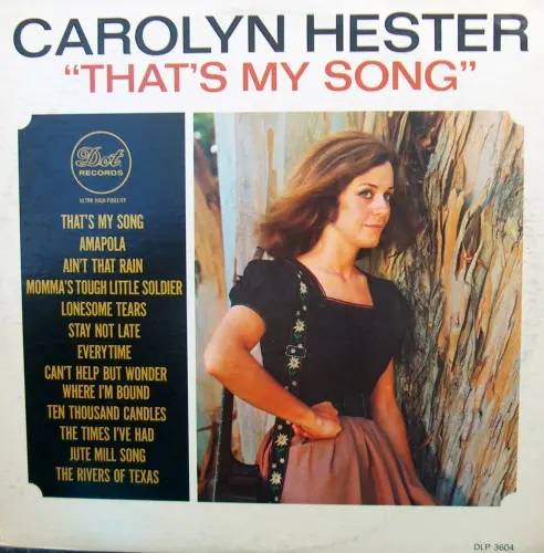 Carolyn Hester - That's My Song 1964