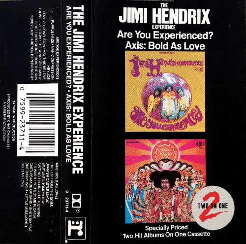 Jimi Hendrix - Are you Experienced - Axis Bold as Love 1982