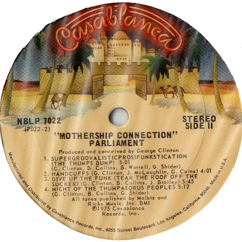 Parliament - Mothership Connection (1975, LP) FLAC скачать торрент
