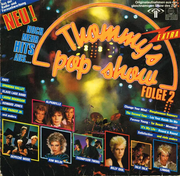 V/A - Thommy's Pop-Show Extra Folge 2 (1985, LP) FLAC скачать торрент