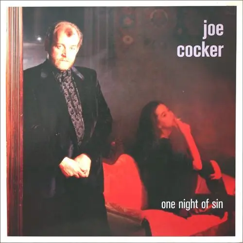Joe Cocker - One Night Of Sin (1989, LP) FLAC скачать торрент