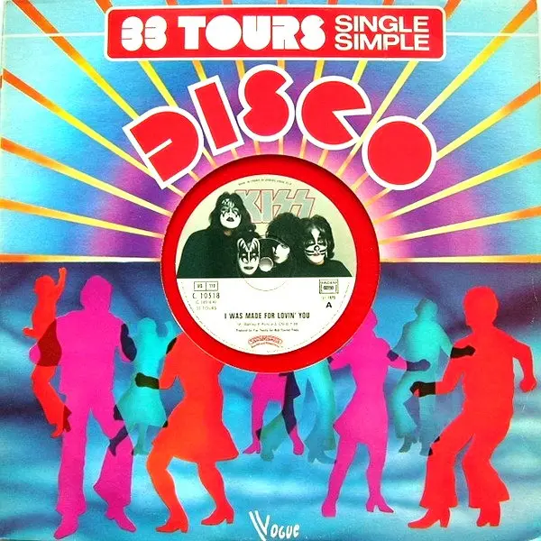 Kiss - I Was Made For Lovin' You (12'',Single Sided) - 1979