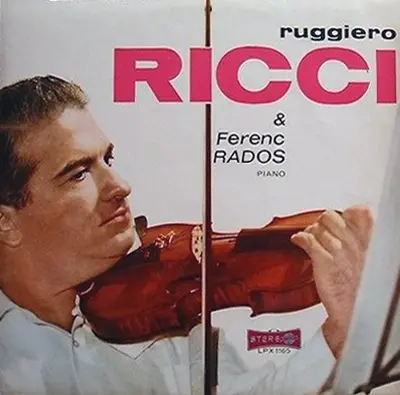 Dohnanyi - Sonata in C sharp minor Op. 21 • Strauss - Sonata in E flat major Op. 18 (Ruggiero Ricci , Ferenc Rados piano) - 1963