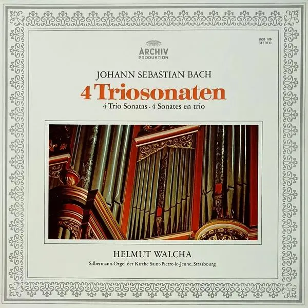 Helmut Walcha 'Johann Sebastian Bach - 4 Triosonaten'