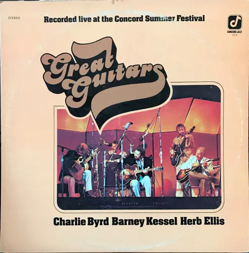 Charlie Byrd, Barney Kessel, Herb Ellis - Great Guitars - 1975