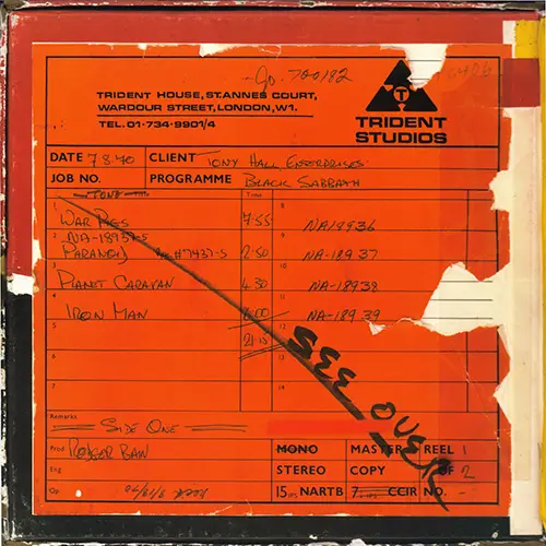 Black Sabbath - Paranoid [Rhino High Fidelity Numbered] - Mar 14, 2025