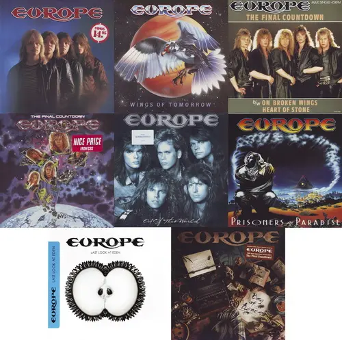 Europe - Коллекция (7 LP + 12")
