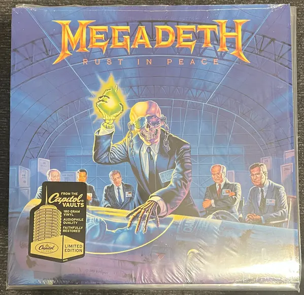 Megadeth - Rust In Peace (LIMITED EDITION 180g LP) - 1990/2008